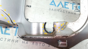 Rear bumper bare right fang Jeep Renegade 15- silver PSN, tears, no fragment