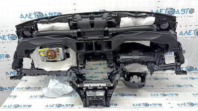 Torpedo front panel without AIRBAG Subaru Forester 19- SK black, shot
