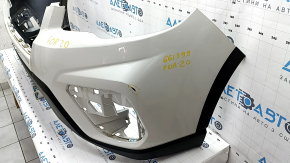 Front bumper bare Subaru Forester 19- SK white, scratches, dent