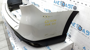 Rear bumper bare Subaru Forester 19- SK white, scratches, dent