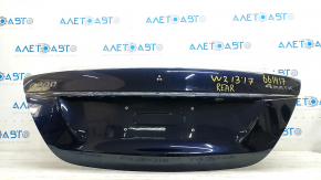 Trunk lid Mercedes W213 E 17-20 aluminum, blue 890