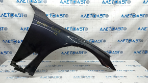Front right wing BMW 7 G11 G12 16-19 black 475, painted, paint peeled off