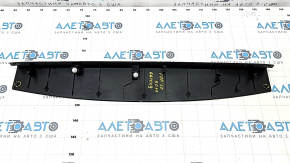 Upper trunk door trim Subaru Forester 19-SK black, scratches, broken guides
