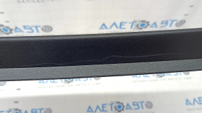 Upper trunk door trim Subaru Forester 19-SK black, scratches, broken guides