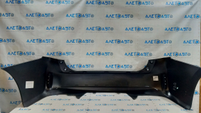 Rear bumper bare Toyota Prius V 15-17 under the lip