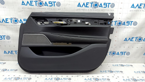 Door trim card front right BMW 7 G11 G12 16-22 leather black, with backlight, Harman Kardon, butt