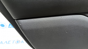 Door trim card rear left BMW 7 G12 16-22 without curtain, black leather, with backlight, Harman Kardon, bumps, scratches