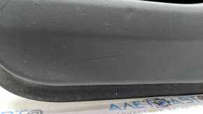 Door trim card rear right BMW 7 G12 16-22 without curtain, black leather, with backlight, Harman Kardon, bumps, scratches