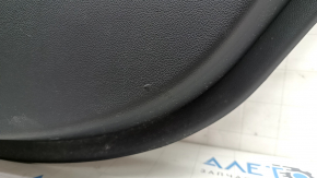 Door trim card rear right BMW 7 G12 16-22 without curtain, black leather, with backlight, Harman Kardon, bumps, scratches
