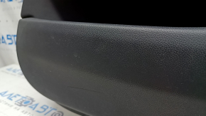 Door trim card rear right BMW 7 G12 16-22 without curtain, black leather, with backlight, Harman Kardon, bumps, scratches