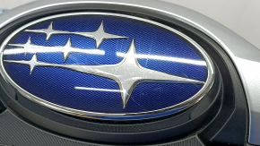 Radiator grill assembly Subaru Forester 19- SK top gray, with emblem, scratches