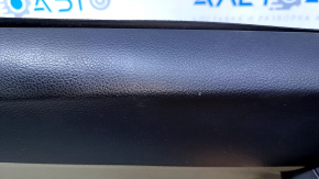 Door trim card front left Subaru Forester 14-18 SJ black with gray insert cloth, armrest gray cloth, scratches, abrasions, for dry cleaning