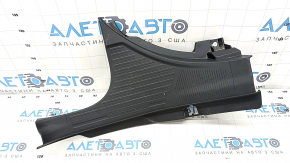 Door sill trim rear left Subaru Forester 19-SK black, scratches, plastic turned white, fasteners dented