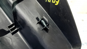Door sill trim rear left Subaru Forester 19-SK black, scratches, plastic turned white, fasteners dented