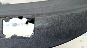 Door sill trim rear left Subaru Forester 19-SK black, scratches, plastic turned white, fasteners dented