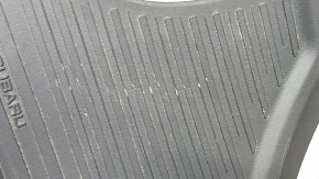 Door sill trim rear left Subaru Forester 19-SK black, scratches, plastic turned white, fasteners dented