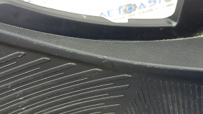 Door sill trim rear left Subaru Forester 19-SK black, scratches, plastic turned white, fasteners dented