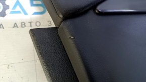 Door trim card front left Cadillac ATS 13- black with black insert leather, armrest black leather, molding black gloss, BOSE, for seat memory, scratches, bumps, broken fastener. scuffs, worn