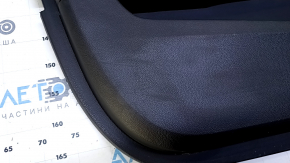 Door trim card front left Cadillac ATS 13- black with black insert leather, armrest black leather, molding gray structure, BOSE, for seat memory, scratches, bumps, dents, abrasions, sand