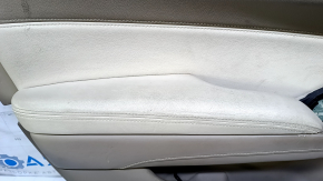 Door trim card front left Cadillac CTS 14 - beige with beige insert leather, armrest beige leather, molding under the tree brown gloss, seat memory, BOSE, scuffs, dents, bumps, for dry cleaning