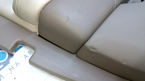 Door trim card front left Cadillac CTS 14 - beige with beige insert leather, armrest beige leather, molding under the tree brown gloss, seat memory, BOSE, scuffs, dents, bumps, for dry cleaning