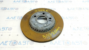 Rear left brake disc Mercedes W213 E 300/350 17-23 300/22mm