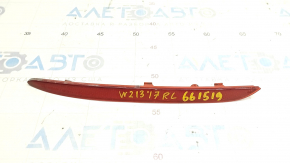 Rear bumper reflector left Mercedes W213 E 17-23 scratches