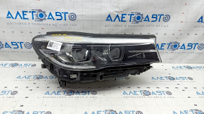 Front right headlight complete BMW 7 G11 G12 16-19 LED, sand, scratches, chips