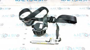 Driver's seat belt Ford Escape MK3 13-19 black, shot