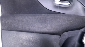 Door trim card front left Jeep Renegade 15- black with black insert cloth, armrest cloth, scratches, abrasions, for dry cleaning