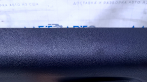 Door trim card front left Jeep Renegade 15- black with black insert cloth, armrest cloth, scratches, nicks
