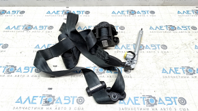 Passenger seat belt Ford Escape MK3 13-19 black, shot