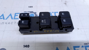 Front left window lift control Subaru Forester 14-18 SJ black, 1 auto