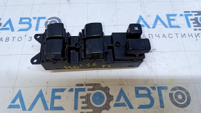 Front left window lift control Mitsubishi Outlander 14-16 black, 1 auto, erased