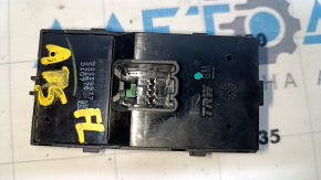Front left window lift control Cadillac ATS 13-15 black, 4 auto