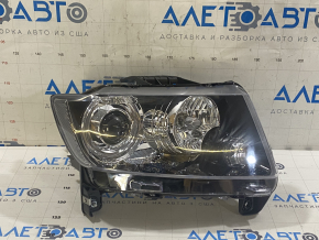 Headlight front right Jeep Compass 14-16 rest dark, headlight corrector TYC