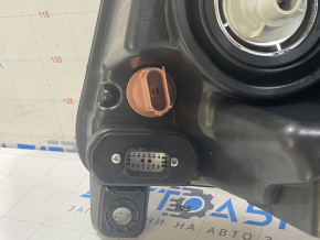 Headlight front right Jeep Compass 14-16 rest dark, headlight corrector TYC