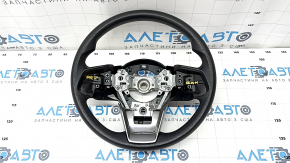 Bare steering wheel Subaru Forester 19-SK rubber, black, worn, used