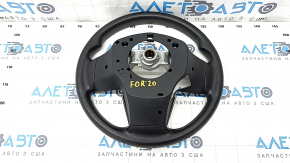 Bare steering wheel Subaru Forester 19-SK rubber, black, worn, used