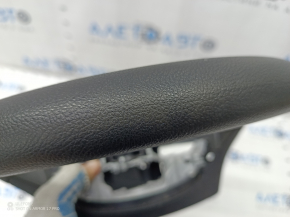 Bare steering wheel Subaru Forester 19-SK rubber, black, worn, used