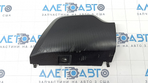 Left rear bumper plug for exhaust pipe Subaru Forester 19-SK scratches, dented fastening Used