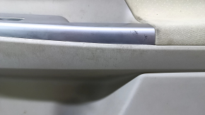 Door trim card front right Toyota Prius V 12-17 gray with gray insert cloth, armrest gray cloth, scuffs, abrasions, scratches, peeling coating on the handle, for dry cleaning Used