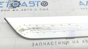 Set of external door sill trims BMW 7 G12 16-22 "M" inscription, dents, scratches, bumps, torn cable, broken fasteners Used