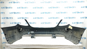 Bare rear bumper Mercedes W213 E 17-20 for parking sensors and moldings, Luxury, blue, broken fasteners, fastener came off