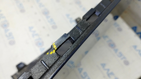 Bare rear bumper Mercedes W213 E 17-20 for parking sensors and moldings, Luxury, blue, broken fasteners, fastener came off