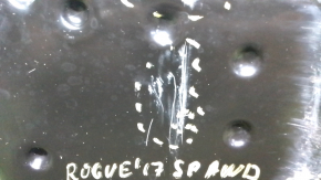 Oil pan automatic transmission Nissan Rogue Sport 17- AWD scratches, abrasions
