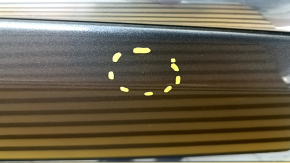 Door assembly rear right Jeep Grand Cherokee WK2 11-21 graphite PAU, bumps, bumps and scratches on molding used