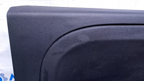 Door trim card front left Fiat 500 12-17 black with black insert plastic, armrest black cloth, scratches, scuffs, abrasions Used