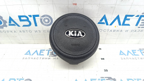 Airbag in steering wheel driver Kia Niro 17-22 black, corrosion used