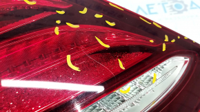 Left taillight Mercedes W213 E 17-20 for polishing, scratches, edge defect